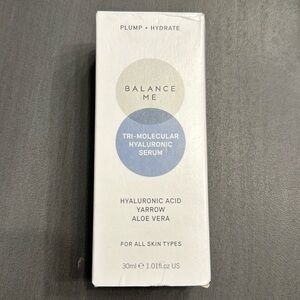 NEW - BALANCE ME - PLUMP + HYDRATE TRI-MOLECULAR